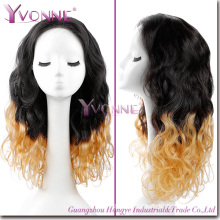 New Arrival Ombre Peruvian Human Hair Hand Made Wig